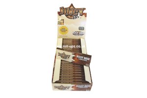 Juicy Jay's ochucené krátké papírky, Root beer, box 24ks